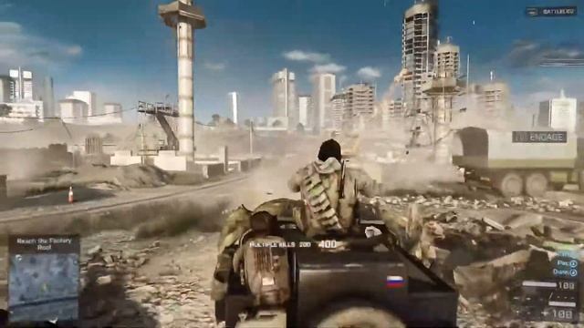 Battlefield 4 First Mission ( on Windows 8.1 - Ultra Settings ) смотреть онлайн