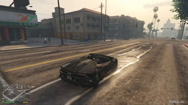 Lamborghini Huracan Evo Spyder 2020 / GTAV Mod / GTAV смотреть онлайн