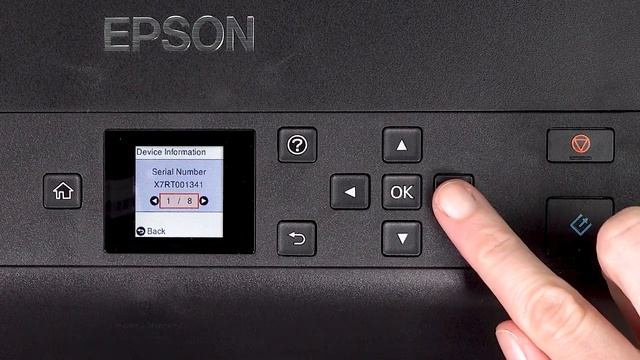 Epson WorkForce ES-865 | Scanning from the Control Panel смотреть онлайн
