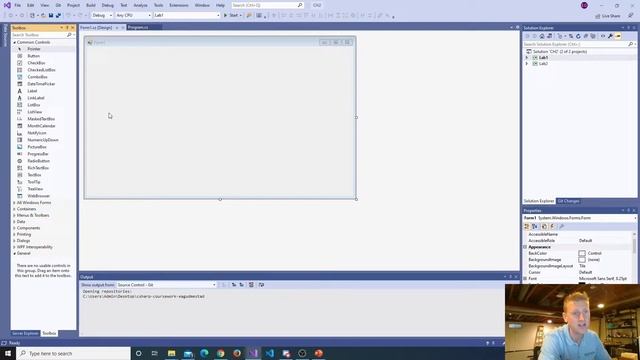 How to Navigate Visual Studio Community 2019 and Create Windows Forms or Console Apps with C# смотреть онлайн