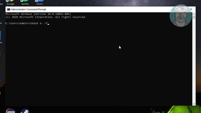 Fix The Disk Check Could Not Be Performed Because Windows Can't Access The Disk смотреть онлайн