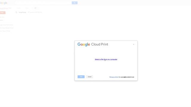 Google Cloud Print смотреть онлайн