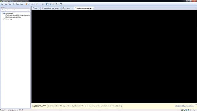 Installation Windows server 2012 in vmware Workstation смотреть онлайн