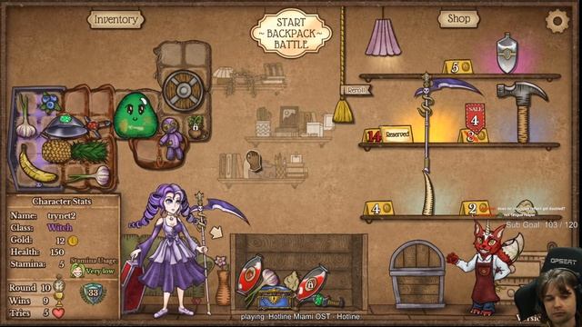 [Backpack Battles] Poison Goobert Scythe Inflicts A Lot of Poison смотреть онлайн