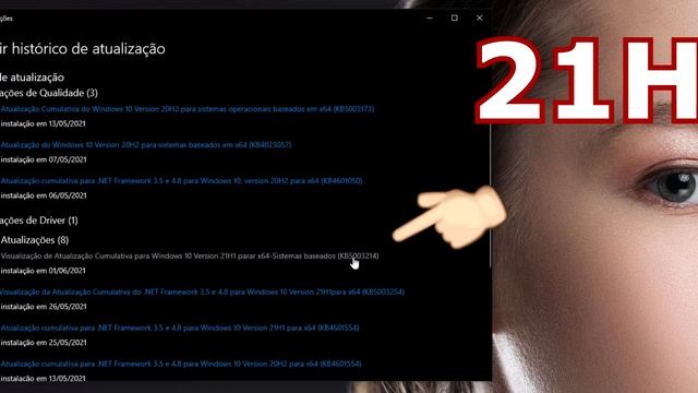 NOVA ATUALIZAÇÃO para o Windows 10 21h1(NAO FAÇA ANTES DE VER ESSE VIDEO ) смотреть онлайн