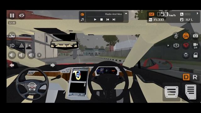 TESLA Model 3 Car Driving - Bus Simulator Indonesia Bussid Car Mod - Android Gameplay смотреть онлайн