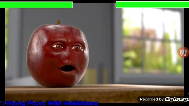 Annoying Orange Hey Apple (Live Action) With Healthbars смотреть онлайн