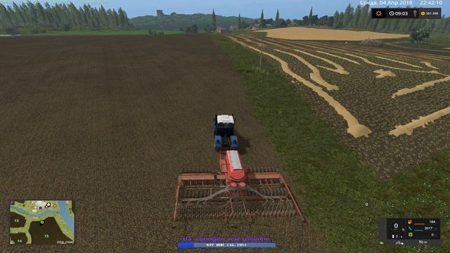 Farming Simulator 17 - "Зеленая долина" (# 21) Продолжаем катать смотреть онлайн