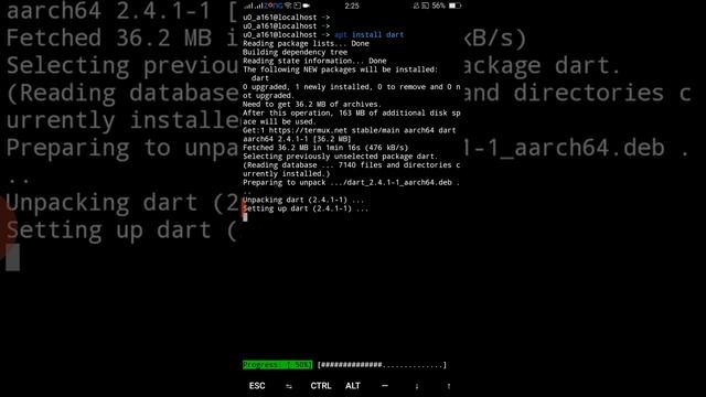 Termux Tutorial:4 How to install Dart IDE on Android смотреть онлайн