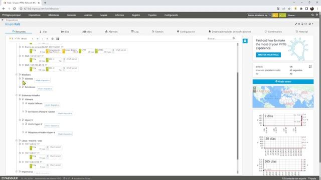 MONITOREO DE UN RED CON PRTG NETWORK MONITOR смотреть онлайн