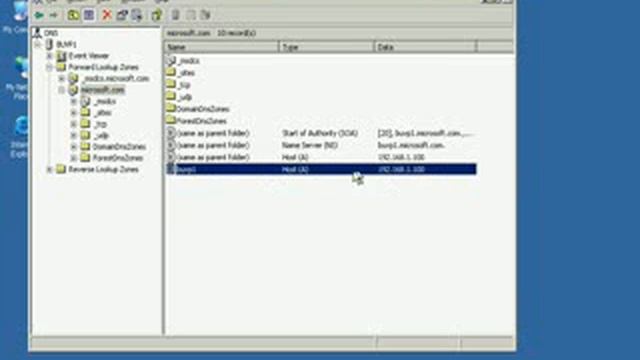 Windows Server 2003- Configuring DNS server смотреть онлайн
