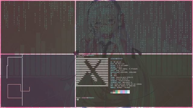 LXQT + Tiling + Gaps + Rounded Corners смотреть онлайн