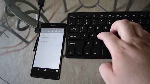 Anker® Ultra Slim 2.4G Wireless Compact Keyboard (Android OTG) смотреть онлайн