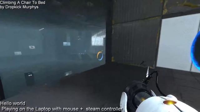 Portal 2 with steam controller смотреть онлайн