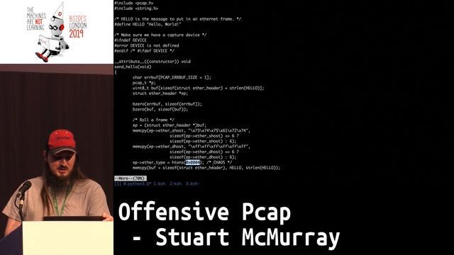 Offensive Pcap - Stuart McMurray смотреть онлайн