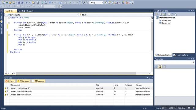 how to calculate standard deviation in vb.net смотреть онлайн