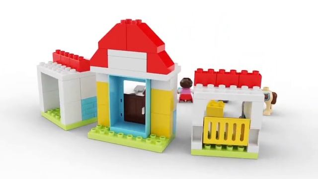 LEGO 10868 Farm Pony Stable - LEGO Duplo смотреть онлайн