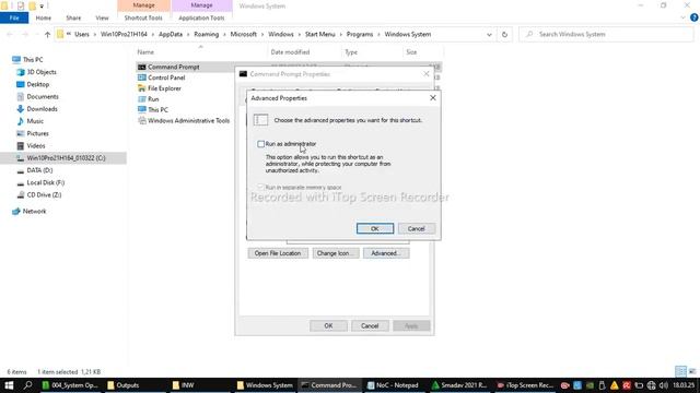 Cara enable/disable permanen command prompt cmd Run as Administrator di Windows 10. смотреть онлайн