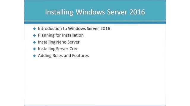 70-740 - Installation, Storage, and Compute with Windows Server 2016 (MCSA) | John Academy смотреть онлайн
