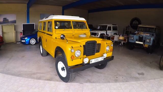 1979 Land Rover Santana 109 walkaround смотреть онлайн