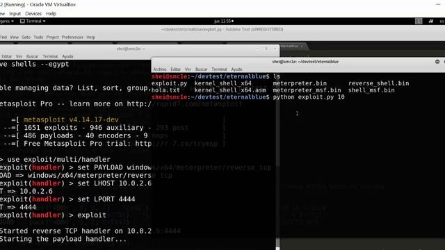 Cómo explotar EternalBlue en Windows Server 2012 R2 смотреть онлайн