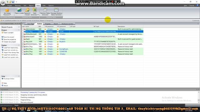 Bài 4: Sử dụng công cụ để dò tìm Password смотреть онлайн