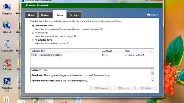 How to Virus Delete from microsoft security essentials Softwer смотреть онлайн