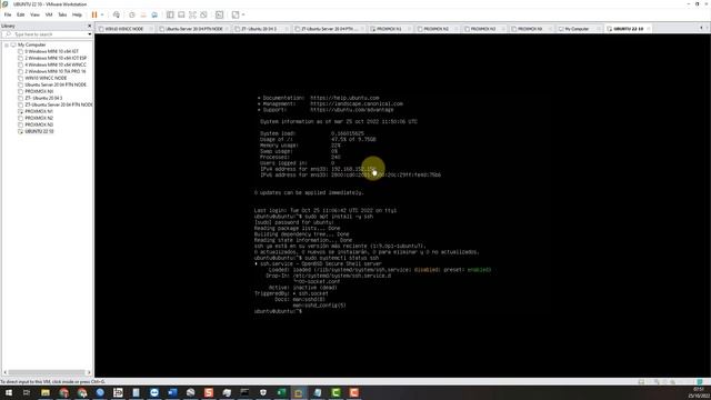 Configurar SSH en UBUNTU SERVER 22.10 y conectar desde WINDOWS 10 con PUTTY смотреть онлайн