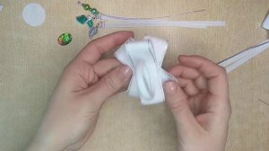 Бантики водопад с зефиркой .
