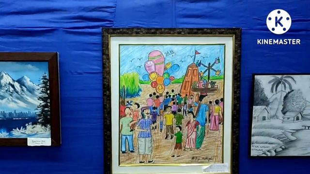 Art exhibition|| #viral #artist #exhibition смотреть онлайн
