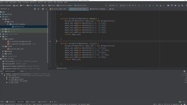 안드로이드 바차트 MP Android Chart Multiple Bar Chart #2 смотреть онлайн