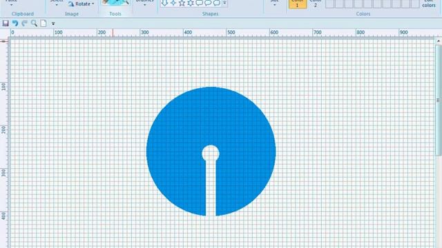 State Bank logo design using microsoft paint смотреть онлайн