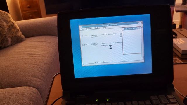 Compaq Contura 430C Windows 3.1/Xerox Tabworks for sale смотреть онлайн