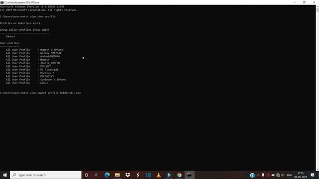 CMD How to view WiFi's password or forget this network in Windows 10 смотреть онлайн