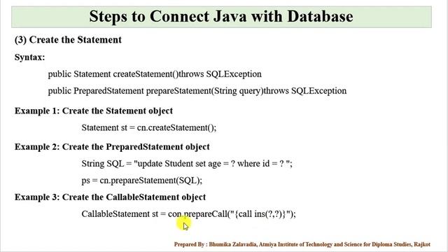 Steps to Connect Java Application with Database in Gujarati - Bhumika Zalavadia смотреть онлайн