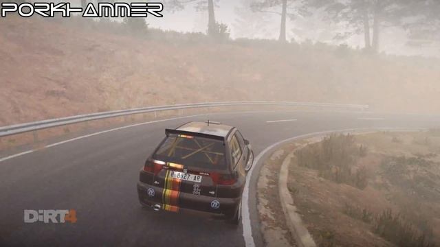 DiRT 4 - Seat Ibiza Kitcar - Spain, Career mode (chase cam replay) смотреть онлайн