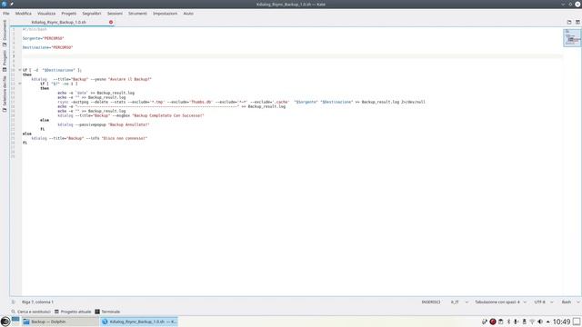Semplice Script Gui per backup incrementale con Rsync смотреть онлайн