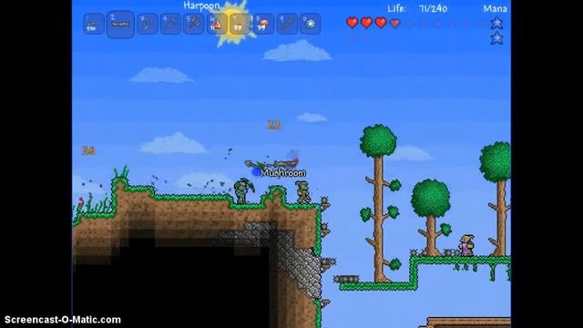 Terraria Goblin Army Spawn Trap смотреть онлайн