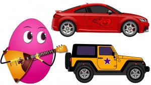 Мультик про пять машинок — джип, пикап, спортивную машину, фургон и кабриолет