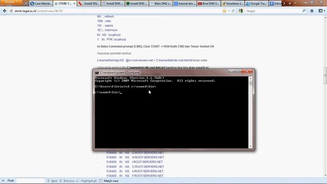 DNS Server Memakai Bind 9 Pada Windows смотреть онлайн