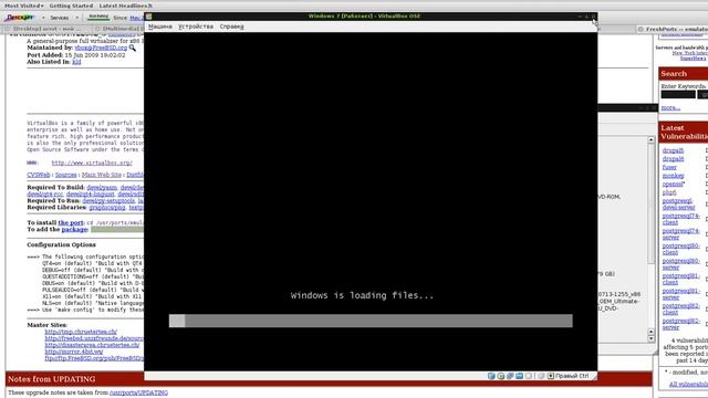 VirtualBox 3.0.51 on FreeBSD 8 STABLE смотреть онлайн