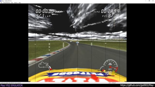 Play! PS2 Emulator - V8 Supercar Race Driver Ingame (20160508) смотреть онлайн