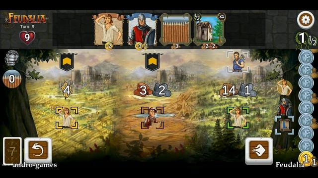 Feudalia (by Abba Games) - card game for android and iOS - gameplay. смотреть онлайн