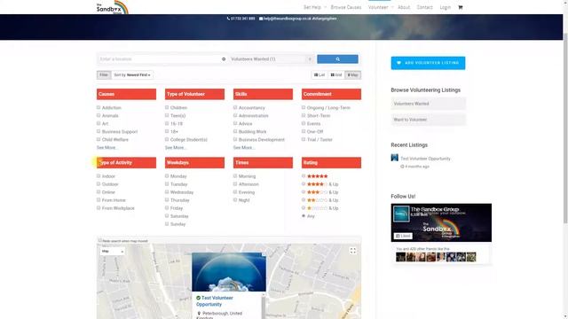 The Sandbox Group Website Demo смотреть онлайн