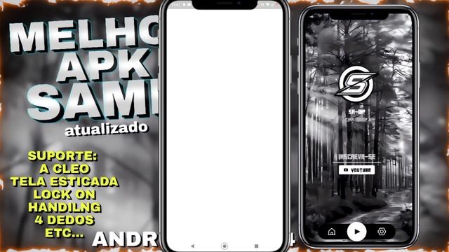 SAIU! MELHOR APK SAMP v4 ANT-CRASH PARA MOBILE COM LOCK ON HANDLING, 4 DEDOS ANDROID 6 AO 14 DATA r смотреть онлайн