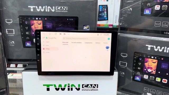 CENTRAL MULTIMIDIA UNIVERSAL SLIM 9” 10” 7” Twincan carplay android auto / voz / Android 11.0 AM-FM смотреть онлайн