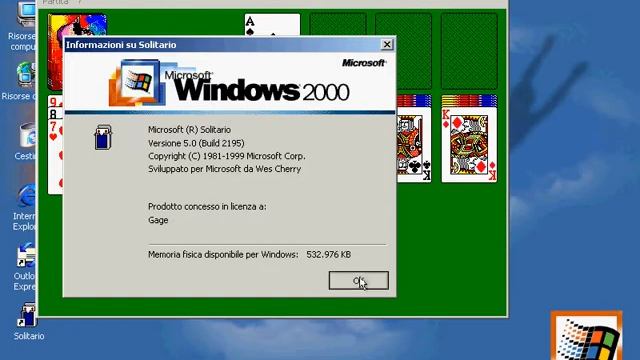 Windows 2000 Server RTM (Italian) in VirtualBox смотреть онлайн