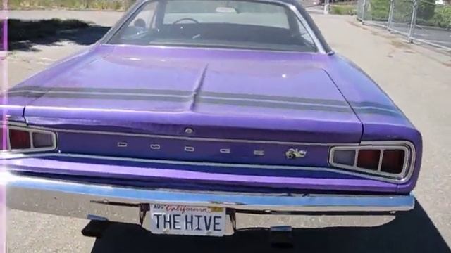1968 Purple Dodge Super Bee Walkaround смотреть онлайн