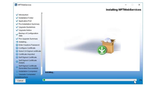 IBM Connect:Direct Web Services Windows Interactive Installation Using CA Signed Certificate смотреть онлайн
