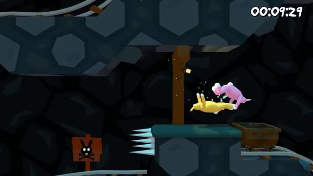 Super Bunny Man Speedrun (Co-op) - Level 27 in 00:00:12,45 смотреть онлайн